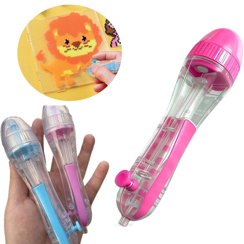 2.6mm Tip Bead Placement Pen Press Crafts Maker Perler Hama Beads Pen Automatic DIY Beads Craft Projects Bead Placement Tool