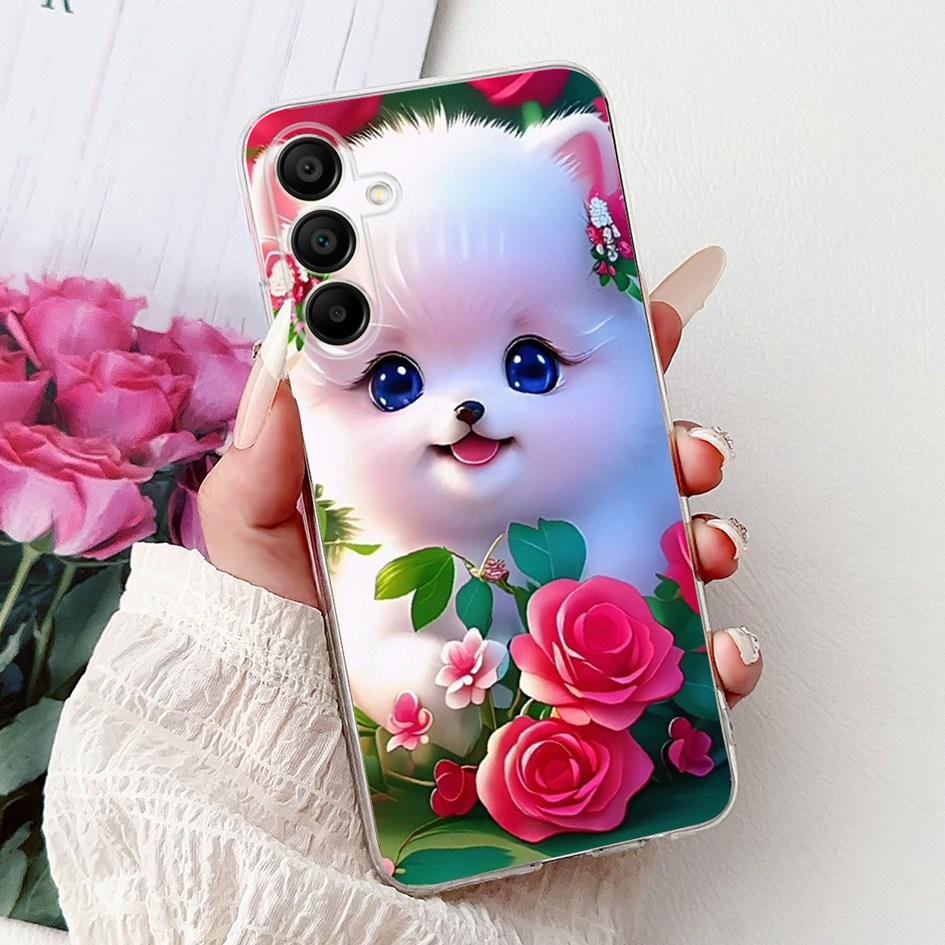 For Cover Samsung Galaxy A16 5G Phone Case SM-A166B Silicone Soft Cartoon Bumper For Samsung A16 4G SM-A165F A 16 GalaxyA16 Capa