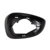 For Ford Fiesta MK7 2009 2010-2017 Car Rearview Mirror Rain Eyebrow Protector Cover Rainproof Frame ABS Mirror Replacement Part