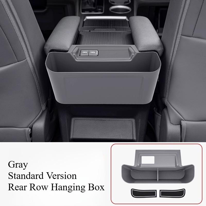 For Toyota Sienna/Granvia Rear Storage Box Armrest Box Hanging Tissue Supplies Stowing Tidying Automobiles Interior Accessories F