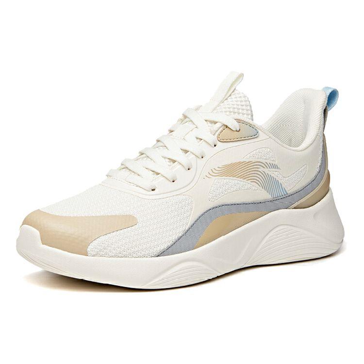 Anta Lingyun Low Top Running Shoes Men Sneakers Malt-Brown White 912035562-2