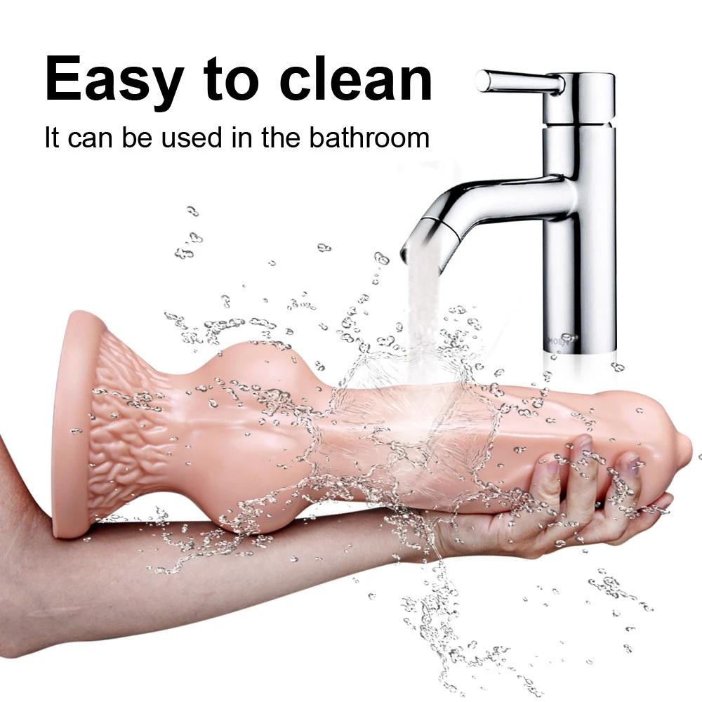 Huge Realistic Wolf Dog Knot Dildo Toy S/M/L/XL/XXL Soft Huge Animal Big Penis Sex Toys Anal Plugs Prostate Suckers Sex Shop