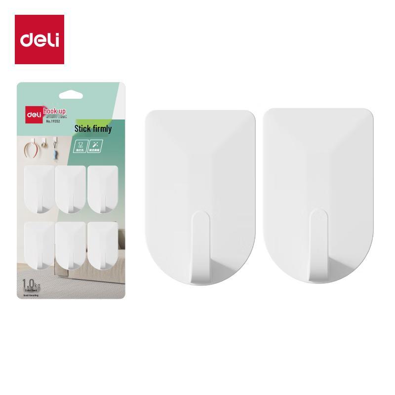 Deli Strong Adhesive Wall Hooks