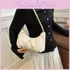 Elegant Cloud Pleated Handheld Shoulder Bag Stylish Tote For Casual Spring Summer Outfits