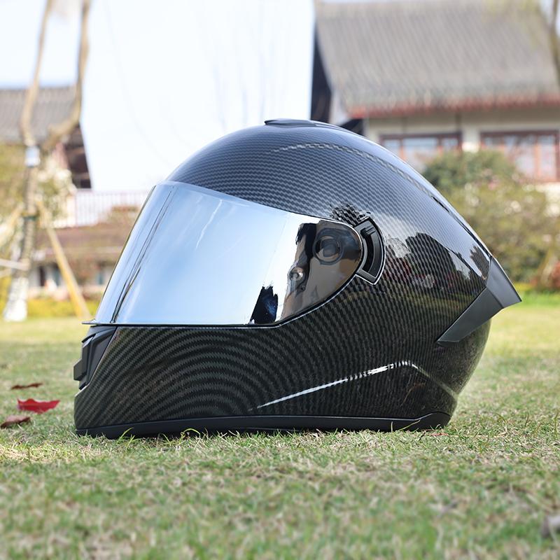 701-LVS-Motorcycle helmet, men's and women's dual mirror full helmet, four season couple motorcycle helmet