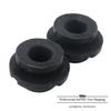 Set of 2 Lower Radiator Isolator Rubber Fit for Hyundai Accent Elantra Veloster