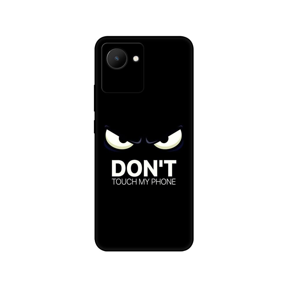 Für Realme C30 Hülle Rückseite für OPPO RealmeC30 4G C 30 Handyhülle Weiche Silikonhülle Schutzstoßfänger Funda Schwarze TPU-Hülle