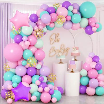 Kit arco ghirlanda palloncini unicorno Palloncini in lattice coriandoli Decorazione festa di compleanno matrimonio Bambini Baby Shower Decorazione ragazza Palloncino