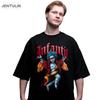 Harajuku Oversized Streetwear Mens Clothing Graphic Print Tshirt Hip Hop Cartoon Short Sleeve Tops Goth Y2k