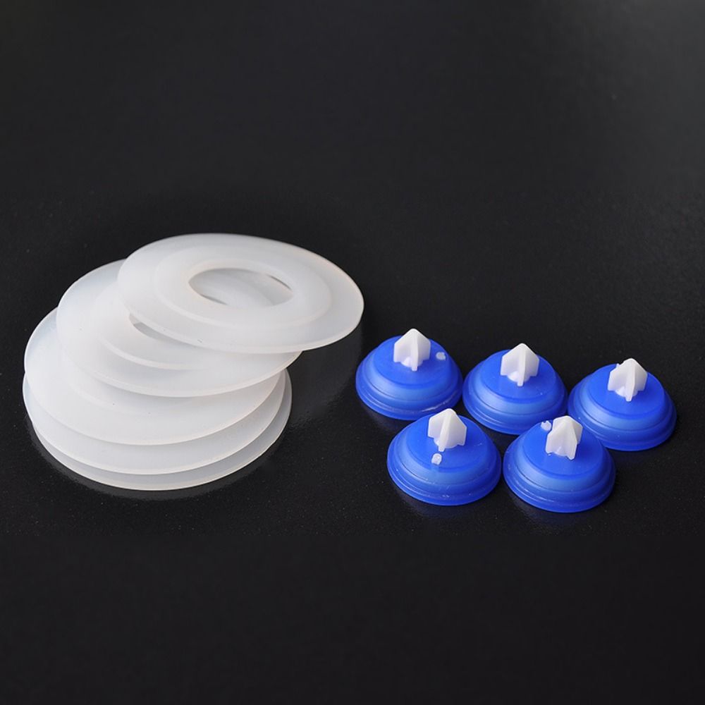 2/5Pcs Lightweight Water Stop Diaphragm Wear Resistant Drain Valve Seal Ring Rubber Gasket Home
