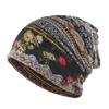 Soft Fabric Breathable Skullies Hat Stretch Turban Headwear Fashion Chemo Beanie Hat  Spring Summer