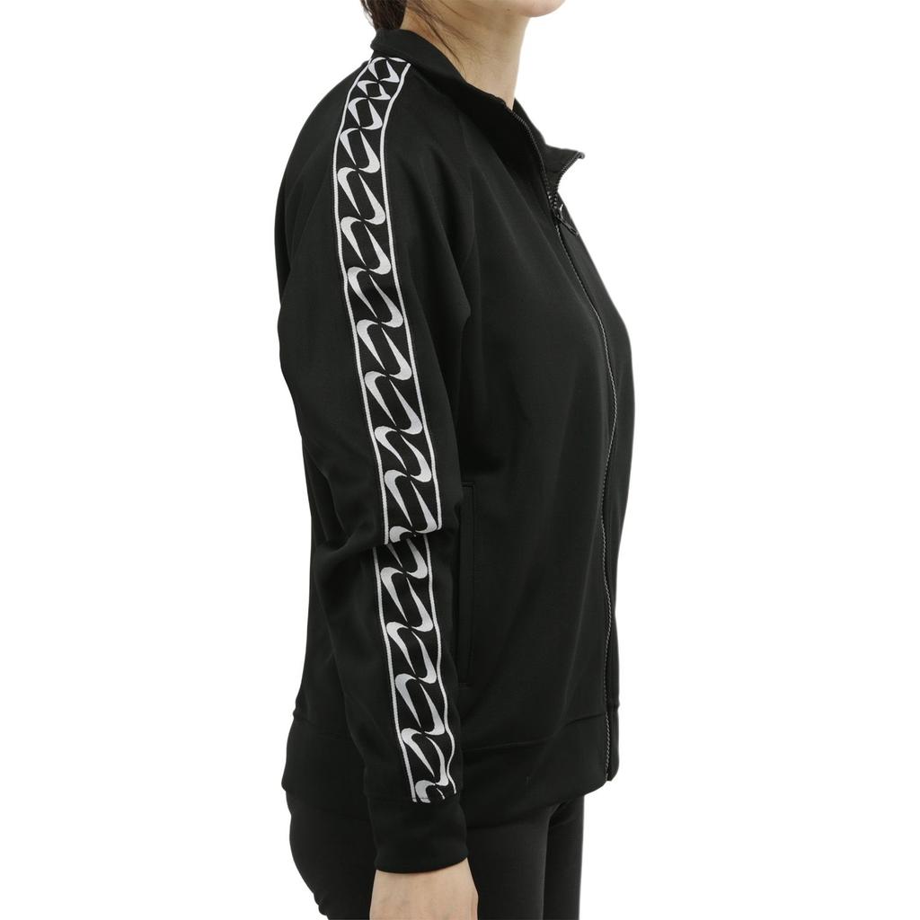 (WMNS) Nike Side Logo Stand Collar Zipper Sports Jacket Black Women's CJ7718-010