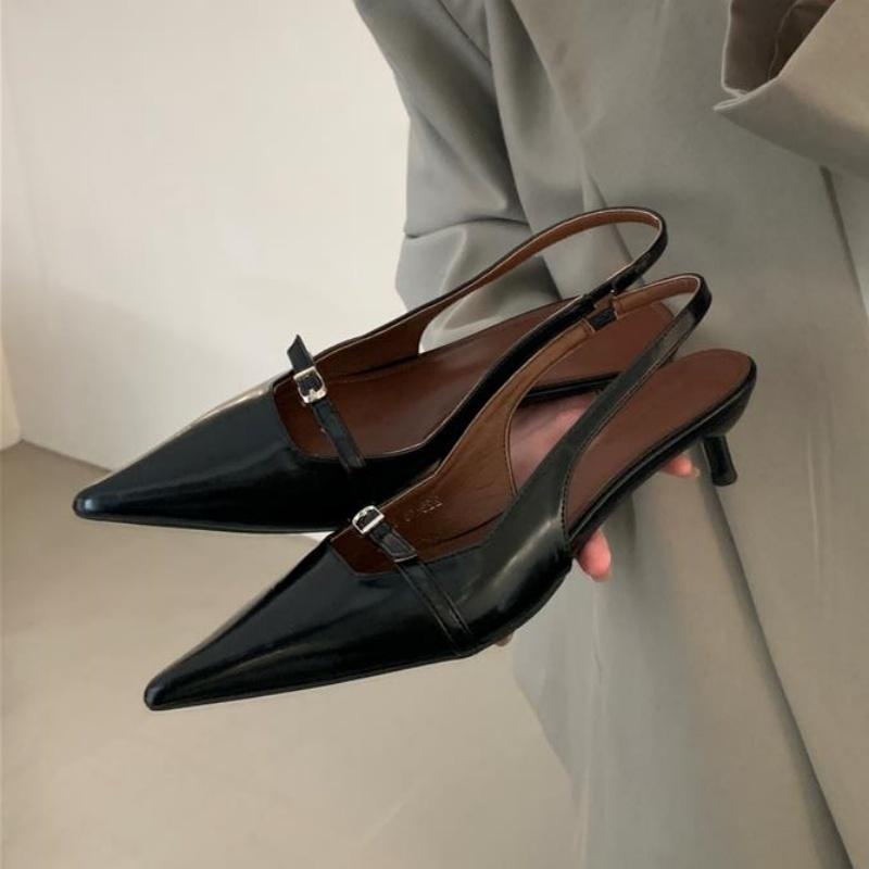 

Fashion Bailamos 2025 New Brand Women Sandal Shoes Fashion Red Pointed Toe Bow-knot Ladies Eelgant Slingback Shoes Thin High Heel Pumps 39