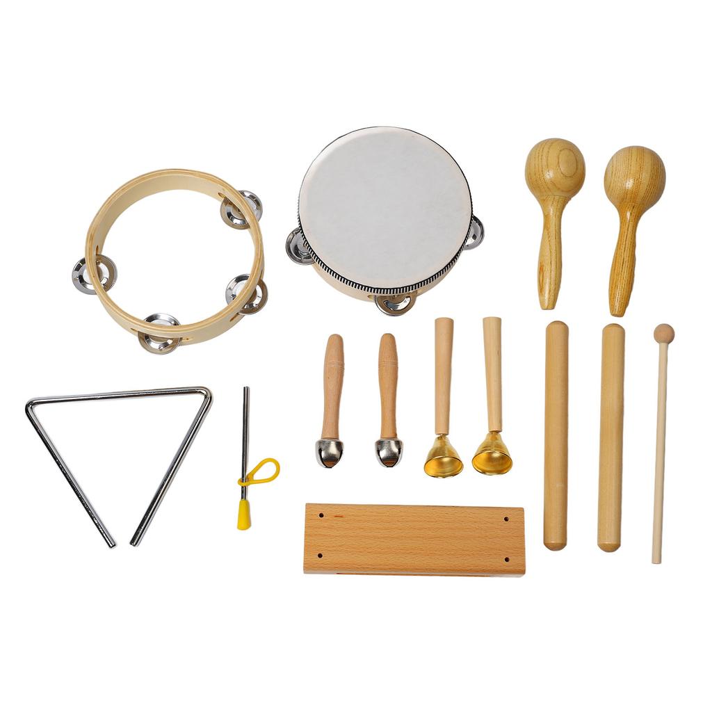 Orff Instrument Set Musical Percussion Kindergarten Early Learning Tool Teaching Aids