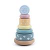 Rainbow Tower Wooden Stacking Blocks For Kids Educational Cognitive Play