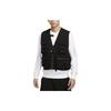 Life Solid Logo Bequeme gewebte Weste Herrenwesten Schwarz FN3215-010