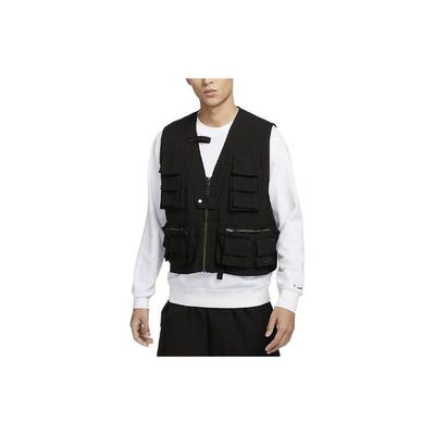 Life Solid Logo Rahat Dokuma Yelek Erkek Yelekleri Siyah FN3215-010