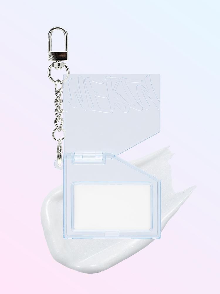 Merzy Let s Wear Ring Lip & Cheek Keyring (07 White Ring) 1ea