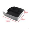 Car Center Console Organizer Tray Armrest Storage Box, Stowing Compartments, Auto Black