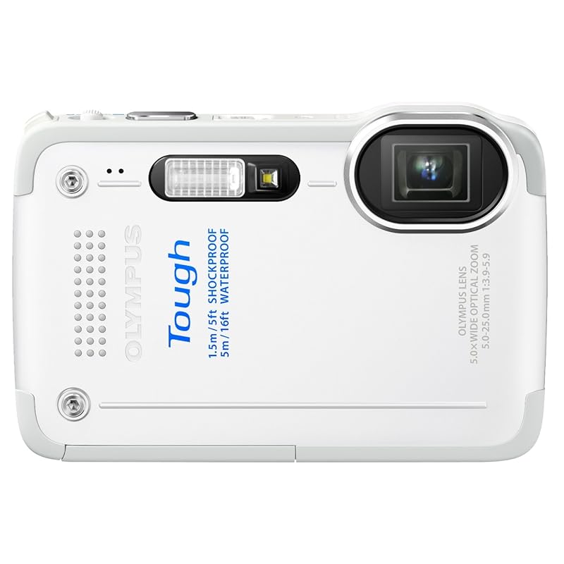 

OLYMPUS digital camera STYLUS TG-630 12 million pixels Back-illuminated CMOS Waterproof performance 5m white WHT