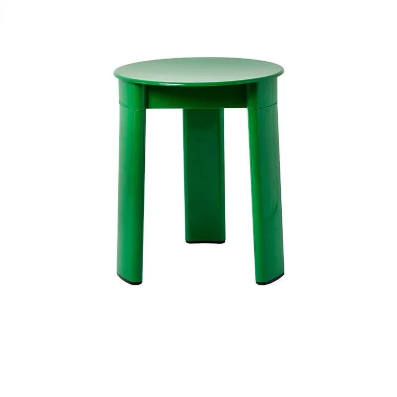 Creative Medieval Small Round Stool Designer Stool Nordic Ins Living Room Modern Minimalist Dressing Stool