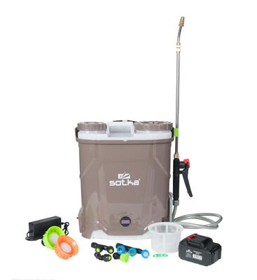 Opryskiwacz Akumulatorwy 12L Sotka 18V4Ah Li-Ion, Teleskop, 6 Dysz Pro