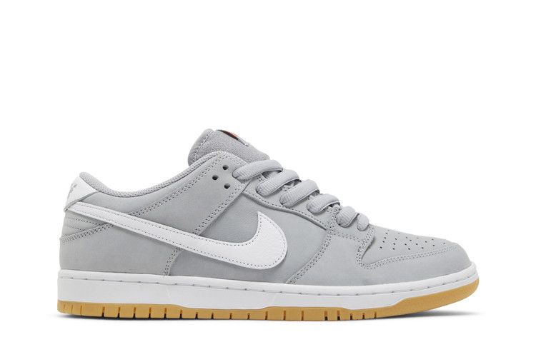 Nike SB Dunk Low Pro ISO Orange Label Wolf Grey Gum