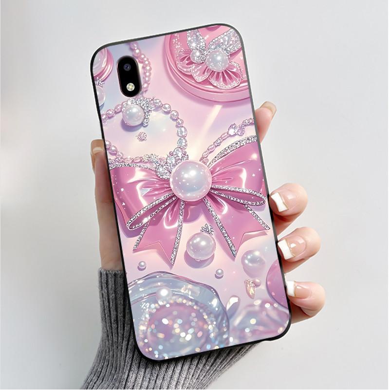 Hülle Für ZTE Blade A3 2020 Handyhülle Schutzhülle Weiches Silikon Schwarz Tpu Ästhetisch Luxus Mode Schmetterling Blumen Rückseite