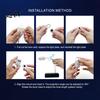 Decorative Lighting for Meditation 2 in 1 Star Projector Night Light, USB Aurora Moon Scene Lamp with Atmosphere Home Remote Control, 360 Degree