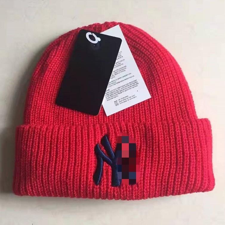 Girl Knitted Embroidery Cap Black Hat No Brim Warm Beanie Winter Casual Wear