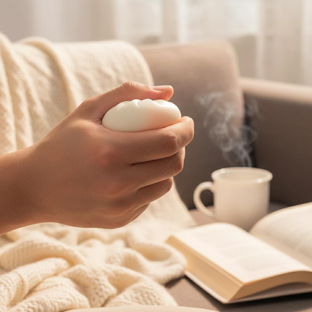 1/3/5Pcs Mini Dumpling Squishes Stress Balls Reusable Low Rebound Decompression Toys Dough Ball Unique Home Decoration Gifts 6Cm