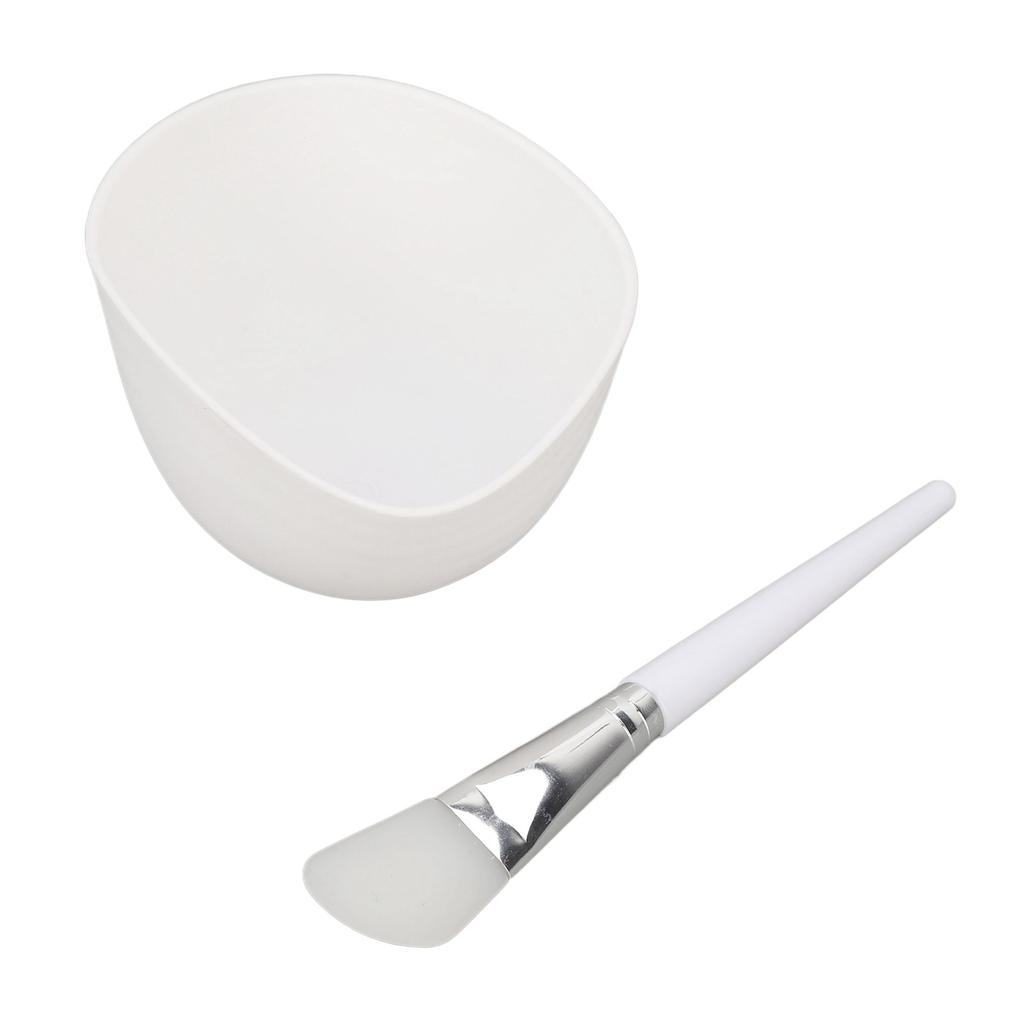 Face Mask Mixing Foldable Bowl Set DIY Silicone Lightweight Exquisite Silicone Brush Set