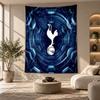 Decorative Tapestry,Tottenham Hotspur Printed Wall Art, Lightweight Wall Hanging For Bedroom Background