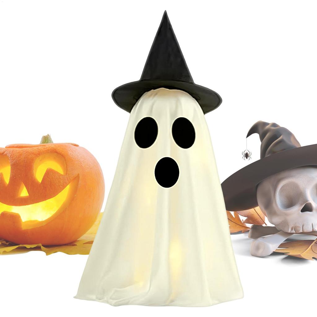 Halloween Decoration Ghost Night Light Bedroom Table Horror Ghost Lamps Room Decor Bedside Lighting Lamps For Kid Gift