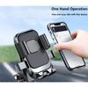Bicycle Motorcycle Handlebar Phone Mount, Phone Clamp with Rotating Bracket, Compatible with 4.7-inch To 7.2-inch Smartphones