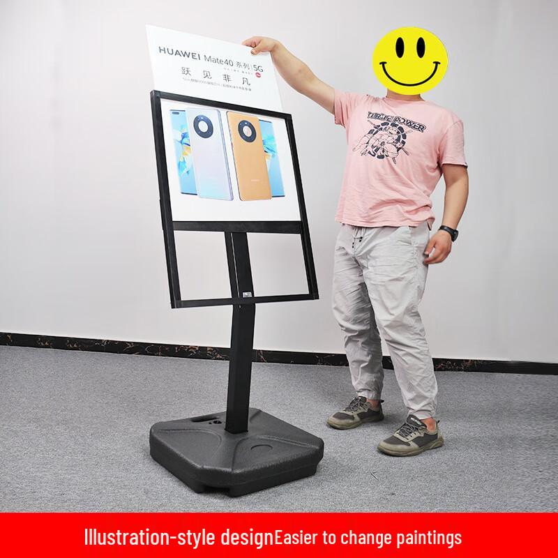 Water-filled Windproof Poster Display Stand