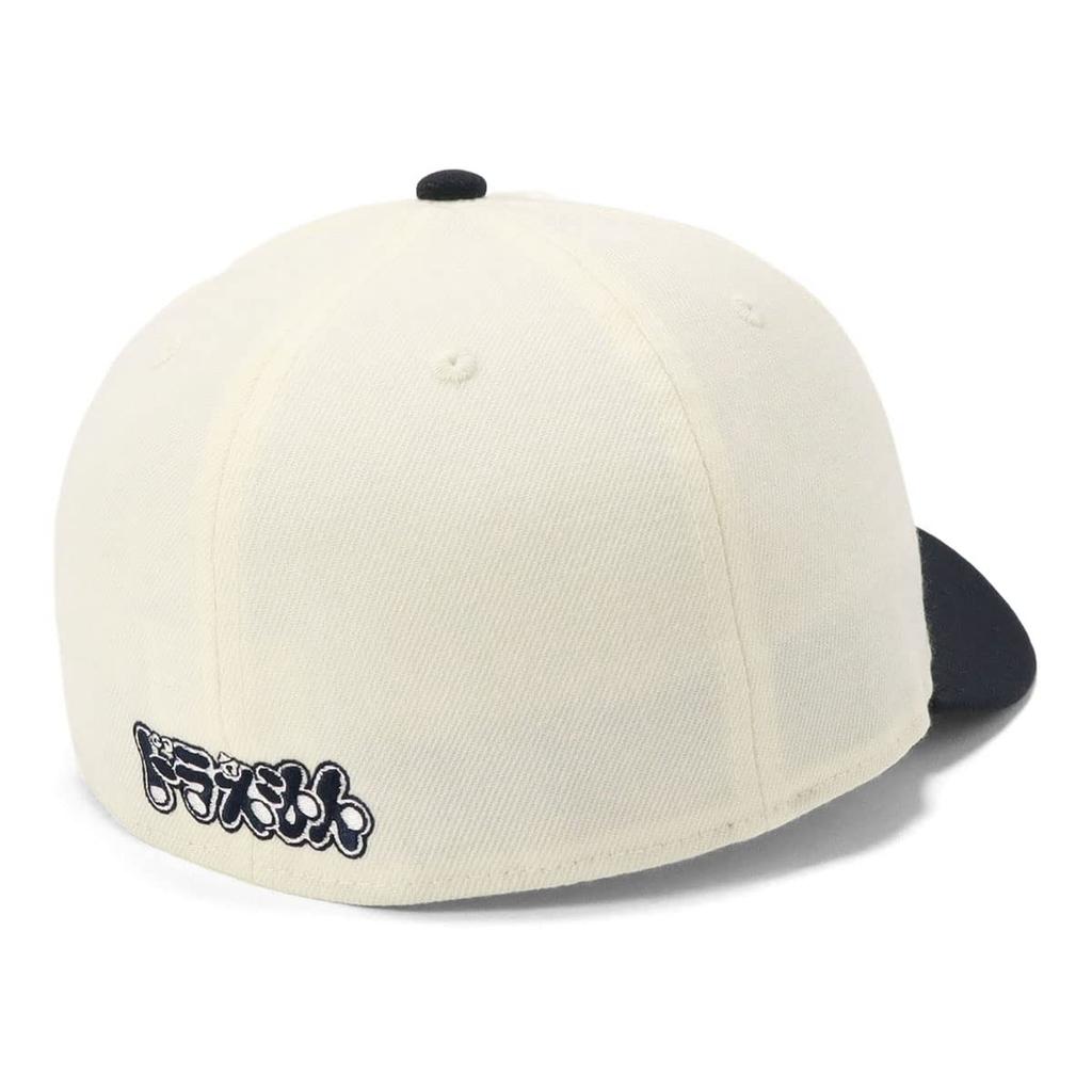 [New Era] Kappe 59FIFTY Doraemon Kollaboration ChromweißMarineblau 7 38 LP5950 DORAEMON NE Kappe CRM NVY