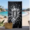 Fulham Football Print Beach Towel, Large Soft Quick Dry Towel for Beach Camping Swimming