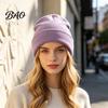 Winter Warm Beanies Hat Unisex Solid Color Knit Beanies, Classic Slouchy Skull Cap for Winter, Couple Matching Casual Headwear Men Women, Soft Thermal