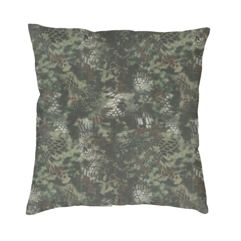 Jigsaw Puzzle Lover Pieces Camo Pattern Puzzler Woodland Luxury Pillow Cover Living Room Decoration Camoflage Cushions for Sofa