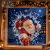 PET-Fensteraufkleber 3D Durchbruch Weihnachtsdekoration Weihnachtsfensteraufkleber Heimdekoration