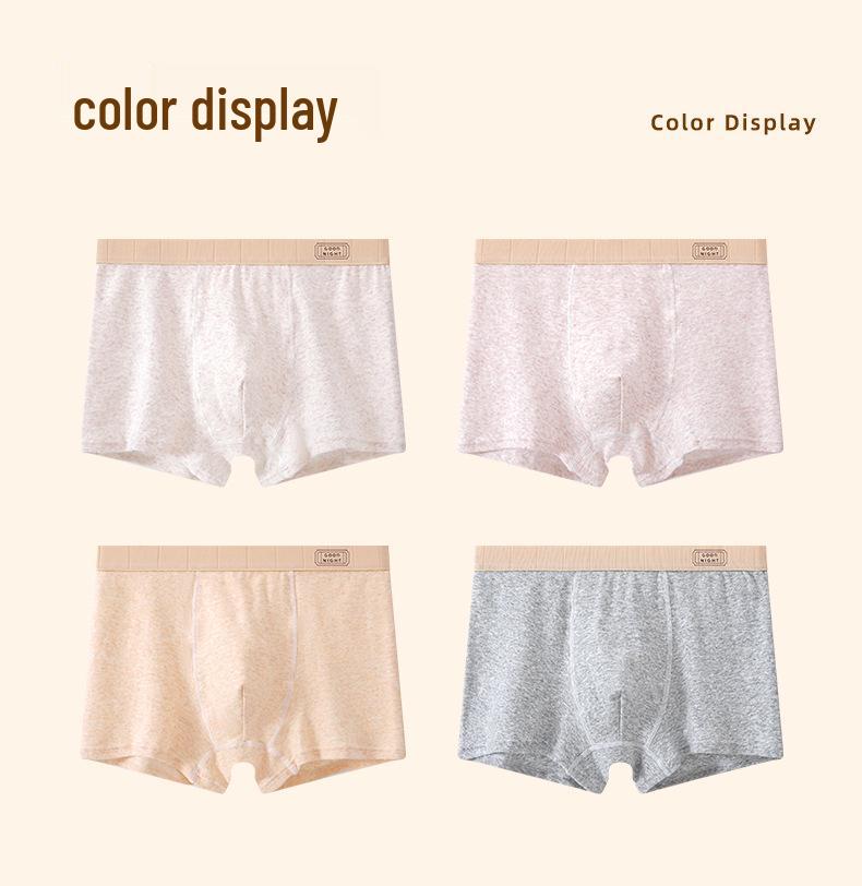 Teen Boys Cotton Boxer Briefs - Breathable, Loose Fit, Plus Size