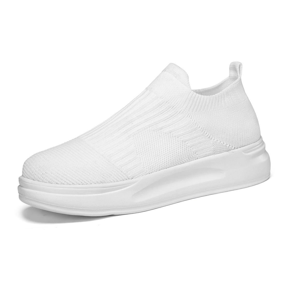 Women Men Sock Shoes Breathable Slip On Sneakers Lightweight Casual Walking Shoes 36-45 36