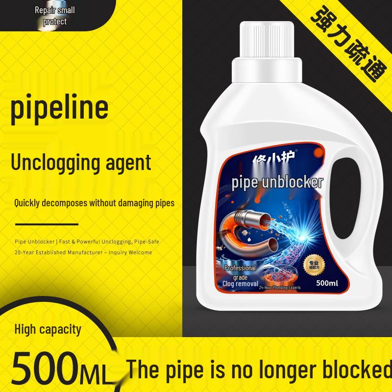 Powerful Pipe Cleaner: Dissolves, Unclogs, Deodorizes, and Prevents Clogs In Drains, Toilets, and Kitchens