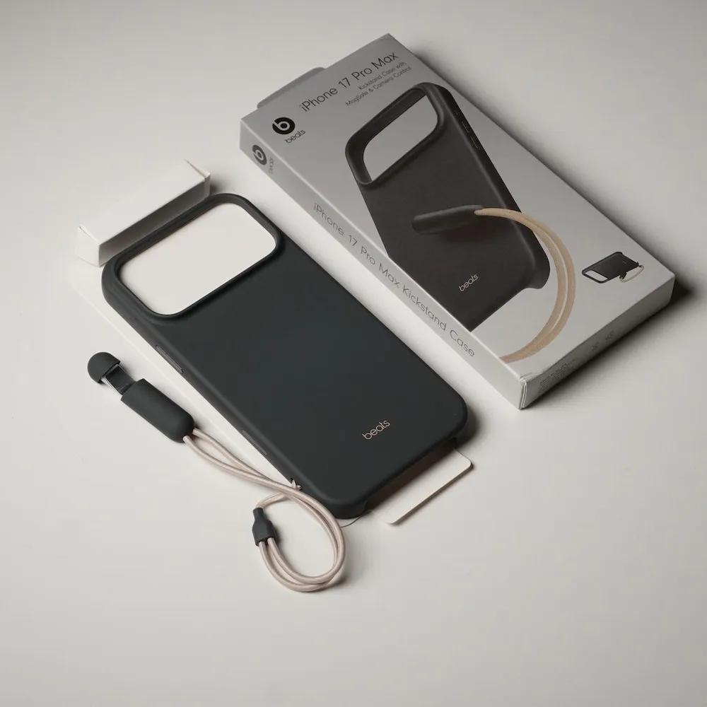 Beats ist geeignet für iPhone 17 Pro Max / iPhone 17 Pro Max Hülle mit Band, MagSafe-Unterstützung und Kamerasteuerung, offizielle Replik