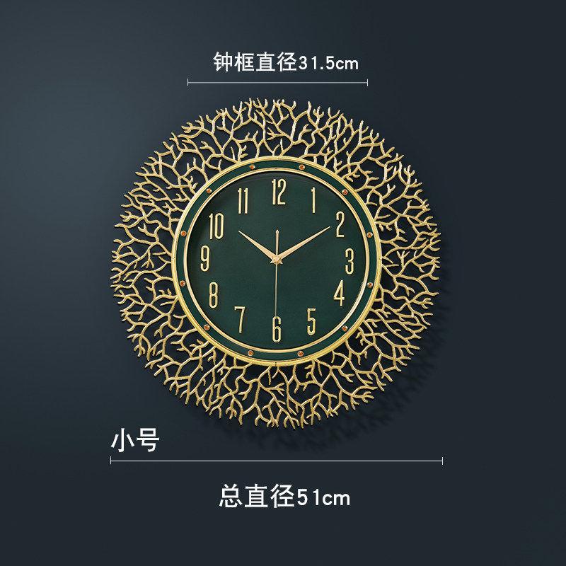 Modern Home Decor Luxury Large Wall Clock Living Room Decoration Simple Nordic Clock Restaurant Wall Hanging Wall Art Clock