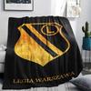 1pc Legia Warsaw Print Flannel Blanket, High quality Comfortable for All Seasons, Home Decor, Warmth and Comfort, Perfect for Christmas Gifts68