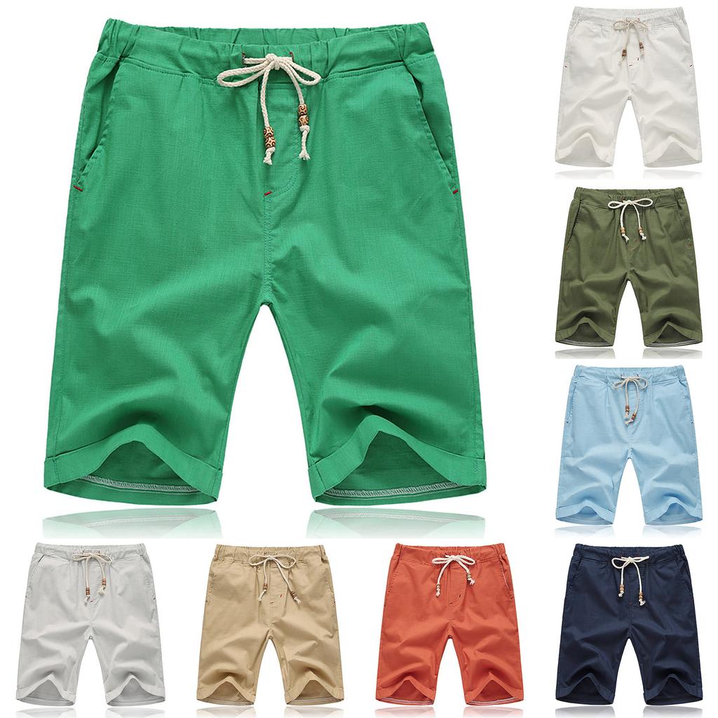 Men Summer Outdoor Fashion Basic Loose Breathable Quick-drying Casual Shorts
