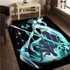 1PC Ayato Genshin Carpet Floor mat, Anti-slip mat Chair rug For livingroom,Bedroom, doormat home decor Gift Christmas Gifts