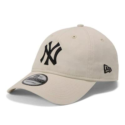 New Era 9TWENTY Niski NY Rozmiar Uniwersalny 920 Prany Neyyan Ivo Rozmiar 23J Czapka, MLB, Kość słoniowa, Czarny,